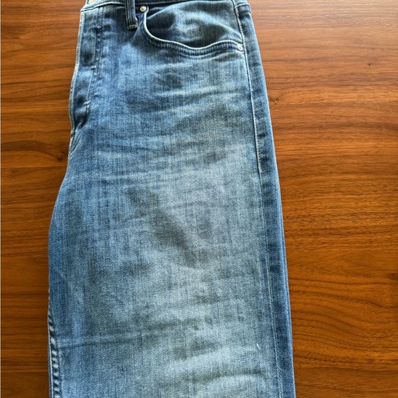 MOTHER Women's The Tomcat Ankle Leg Blue Jeans - Picture 7 of 8